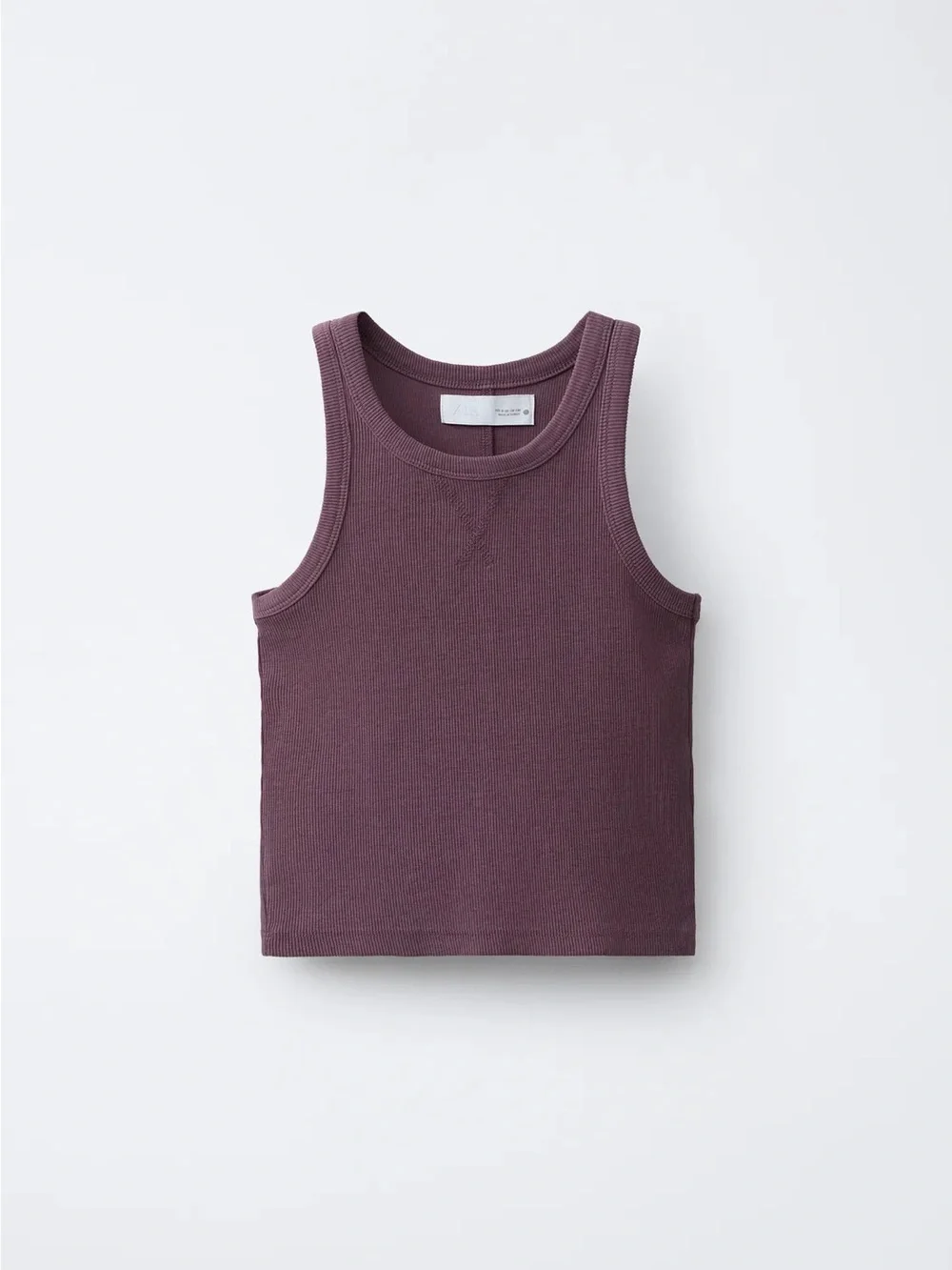 NWT Zara Kids Sleeveless Tank and Shorts Set - Plum